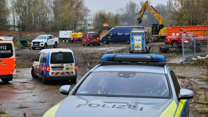 In WIlhelmsburg wurde wieder eine Fliegerbombe gefunden. | Foto: HamburgNews