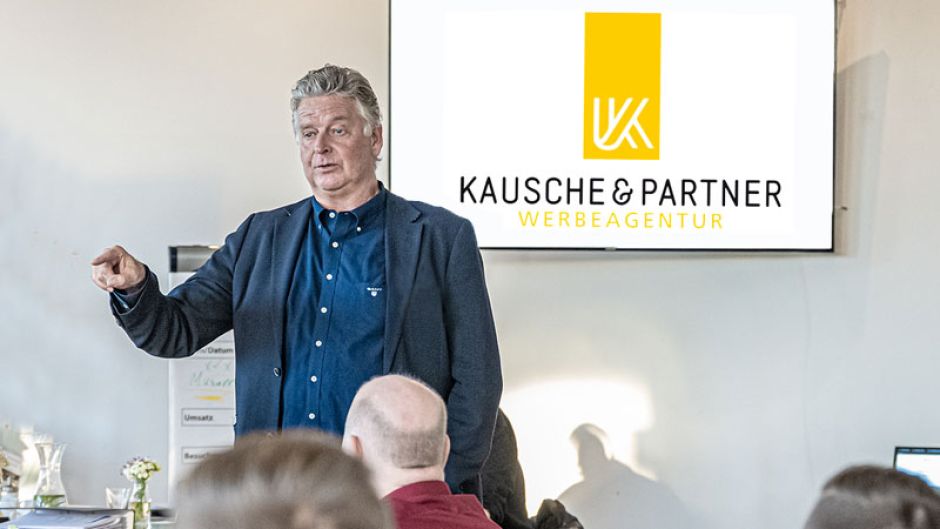 Thomas Kausche von der Werbeagentur Kausche und Partner weiß, wie man mit seiner Website im Internet gefunden wird.