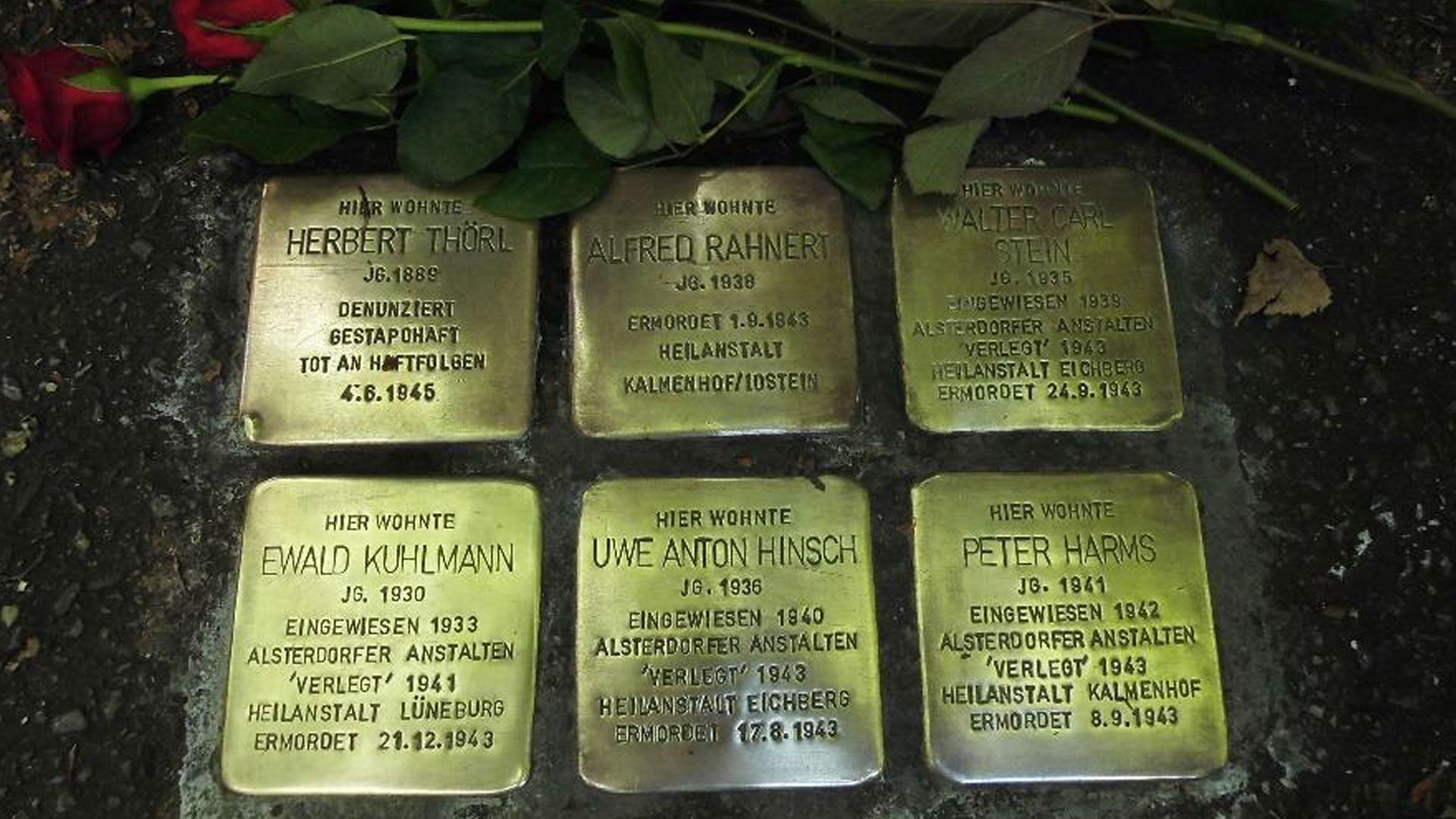 In Harburg wurden schon viele Stolpersteine verlegt. Foto: ein