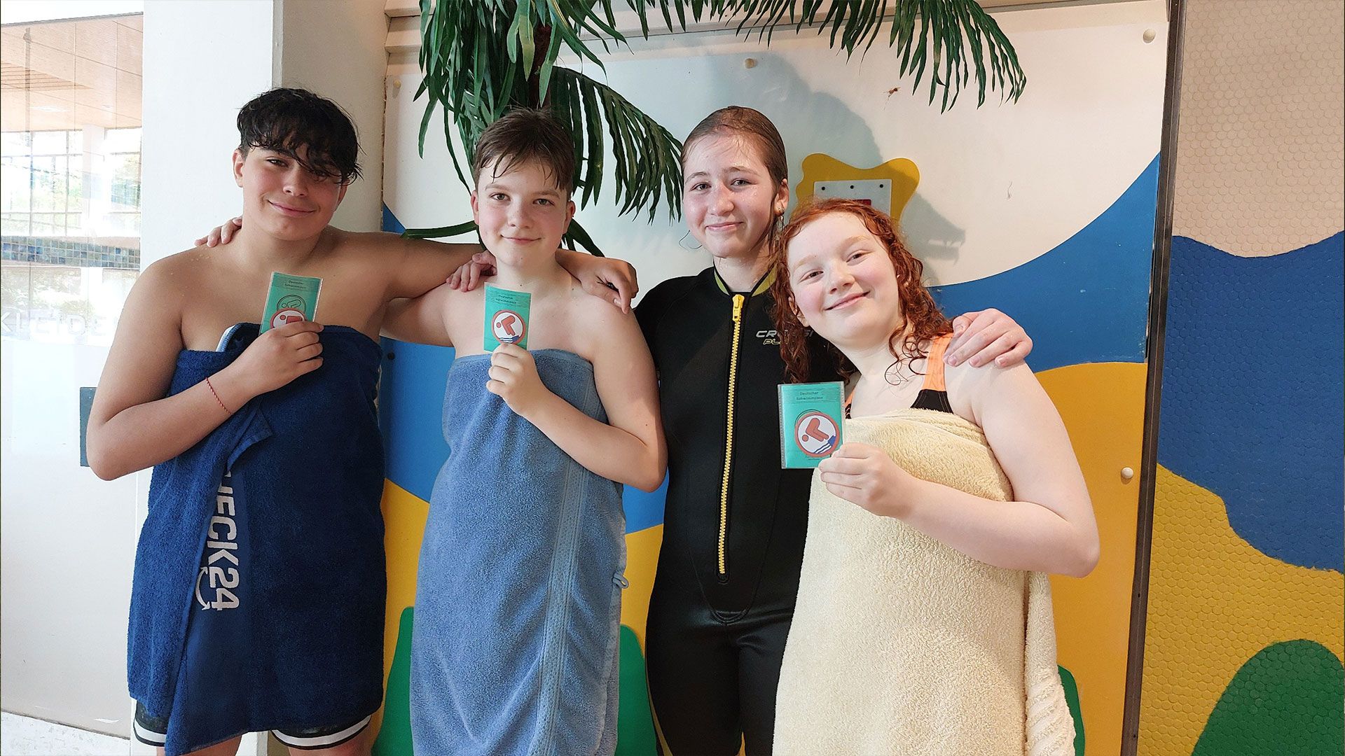 Der Verein "Yes We Swim!" und das Friedrich-Ebert-Gymnasium haben eine Kooperation vereinbart. Foto: ein