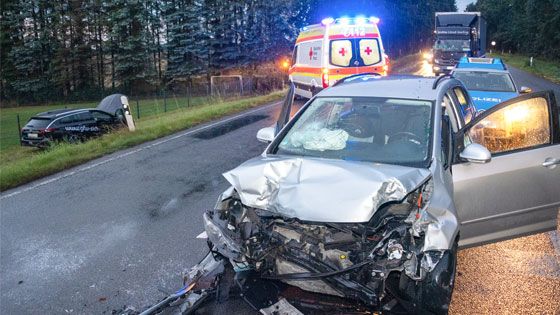 Die Unfallstelle an der Kreuzung B75/Bremer Straße. Nach Aussagen des Landesamts für Straßenbau und Verkehr kein Unfallhotspot. | Foto: JOTO