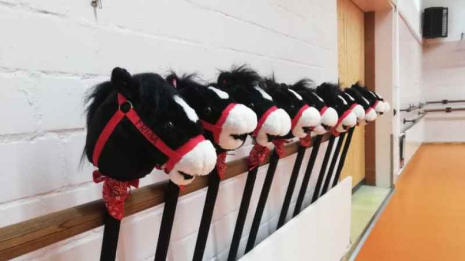 Die Steckenpferde für das "Hobby Horsing". | Foto: ein