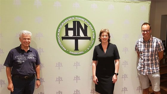 Das wiedergewählte HNT-Präsidium: Reinhold Stehr (von links), Karen Hacker, Mark Schepanski. | Foto: HNT