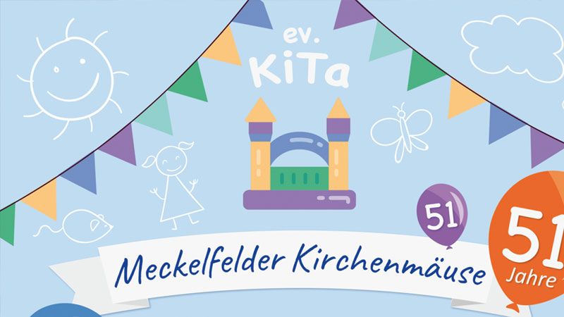 Das Sommerfest zum 50. Geburtstag der Kita „Meckelfelder Kirchenmäuse“. | Foto: ein