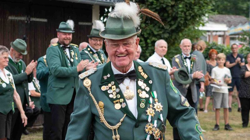 Alfred Leye wurde neuer Schützenkönig des SV Neugraben-Scheideholz. | Foto: ein