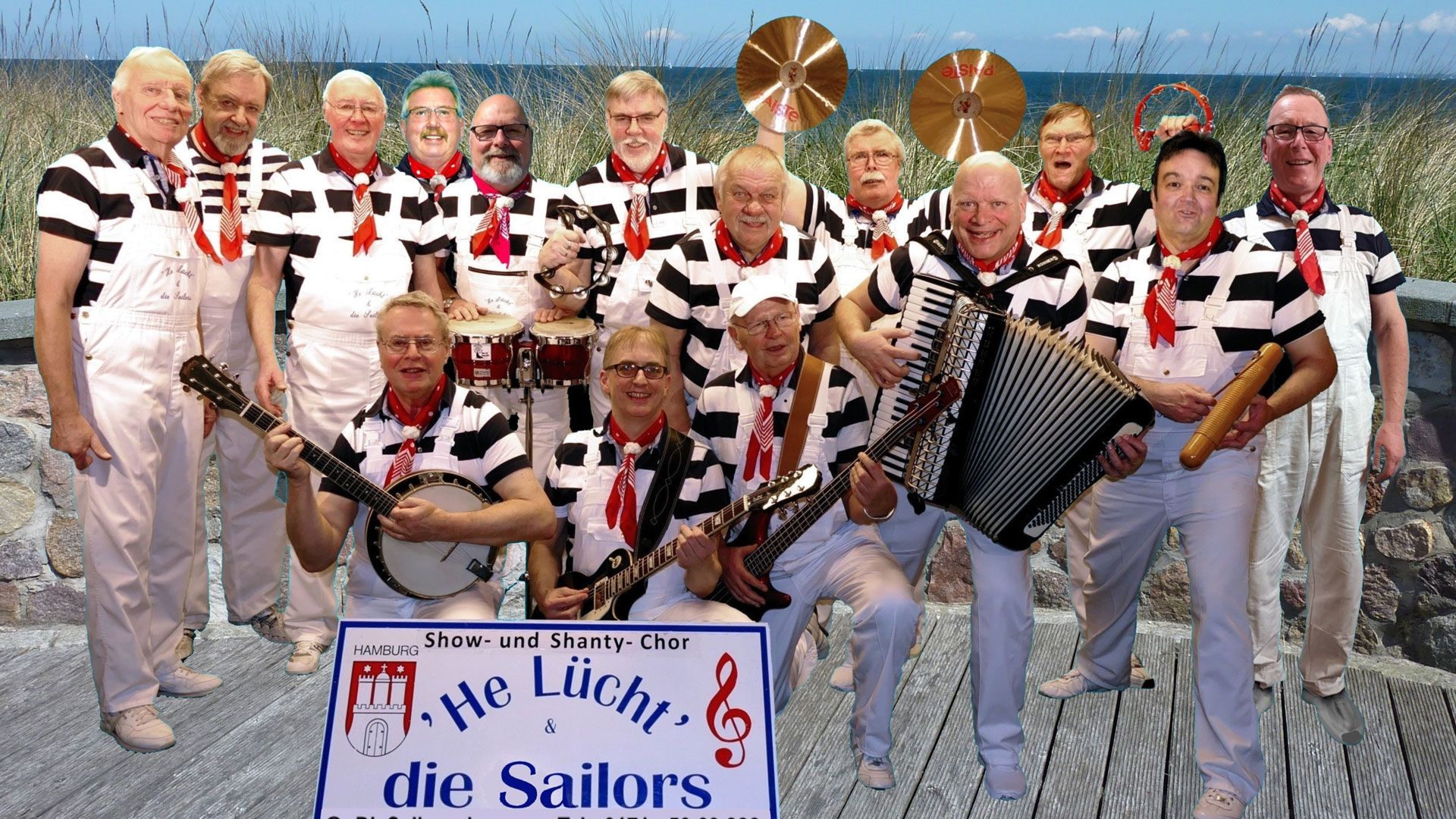 Der Show- und Shanty-Chor „He Lücht“ & die Sailors feiert sein 30-jähriges Bestehen, | Foto: ein