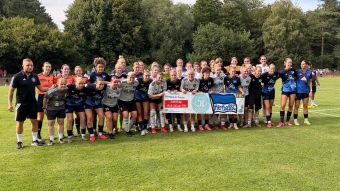 Die Fußball-Frauen des FC Jesteburg-Bendestorf spielten im DFB-Pokal gegen Hertha BSC. Foto: ein