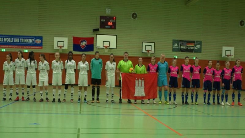 HTB B-Mädchen sind Norddeutsche Meister. | Foto: ein