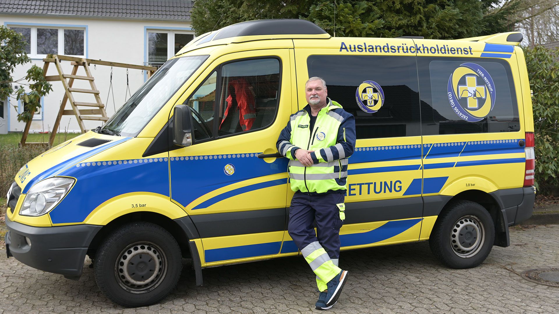 Am Mittwoch wird Harald Krüger mit den Tiernotrettern in das Erdbebengebiet in die Türkei aufbrechen. | Foto: Niels Kreller