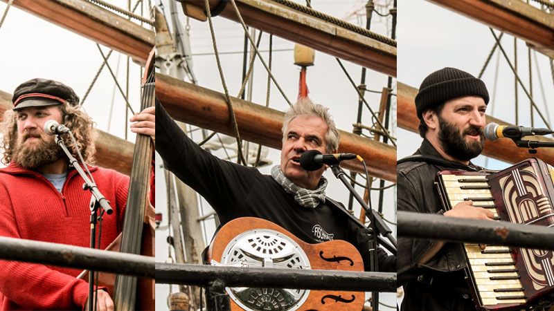 Daniel Kahn, Werner Pfeifer und Tingel kommen in die Fischhalle. | Foto: ein