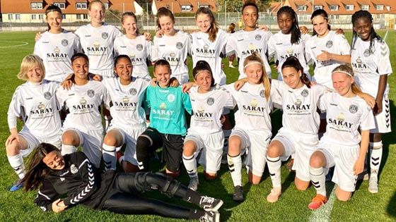 Die "Soccerbees" des HTB holten ihren ersten Sieg. | Foto: Hüseyin Karateke