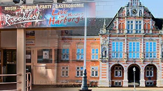Am 20. Mai haben die Bürgerinnen und Bürger Gelegenheit, auch zum Rieckhof Fragen an Harburgs Bezirksamtsleiterin Sophie Fredenhagen zu stellen. | Fotomontage: Niels Kreller