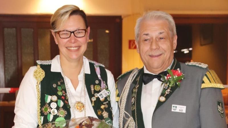 Schlussschießen beim Schützenverein zu Moorburg: Peter Polley und Nicole Ritscher erfolgreich. | Foto: ein