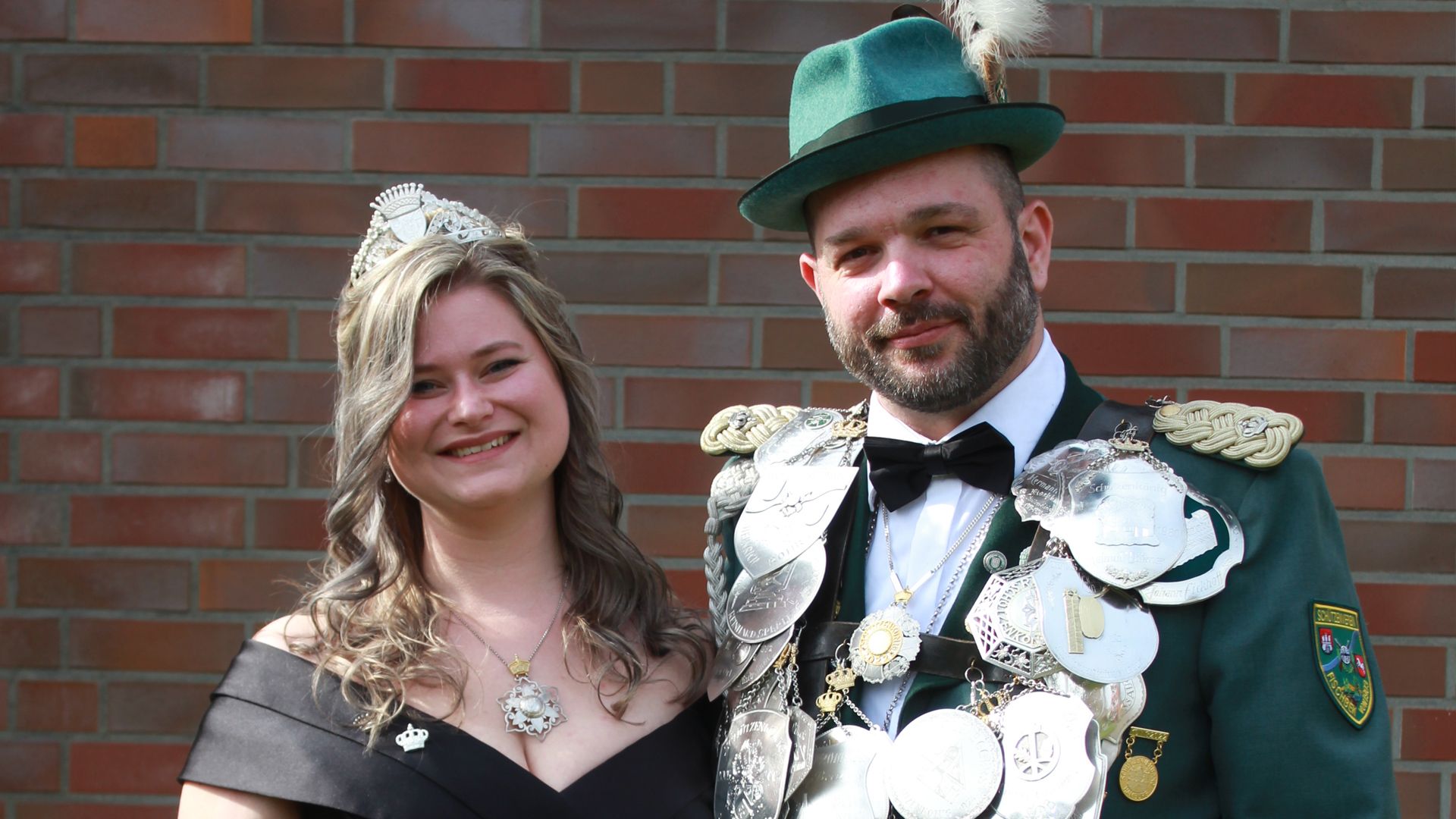 Für Marcel und Katharina Englertheißt es am Wochenede Abschied zu nehmen von einem tollen Jahr als Königspaar des SV Fischbek. | Foto: Schützenverein Fischbek