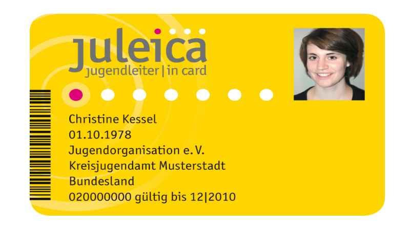 So sieht die Jugendleitercard Juleica aus. | Foto: ein
