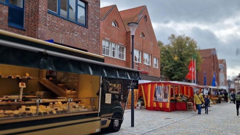 Die Wochenmarkt in Winsen ist auch am 24. Dezember und Silvester geöffnet. | Foto: Stadt Winsen