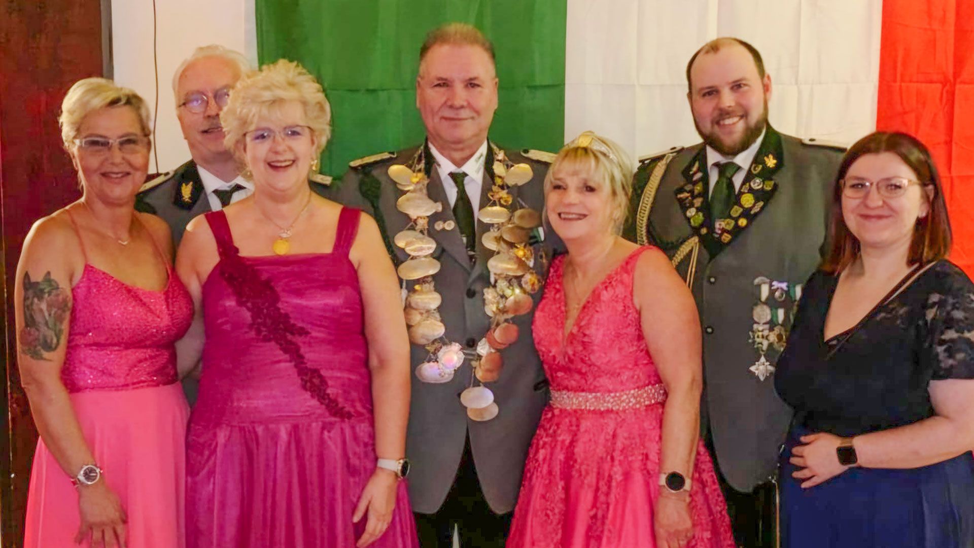 Das Asendorfer Königsteam freut sich auf das große Fest. | Foto: ein