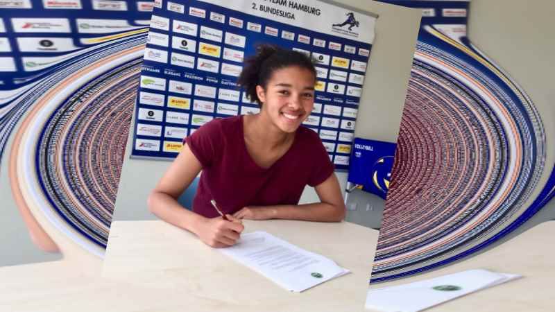 Angreiferin Hannah Mörke | Foto: ein