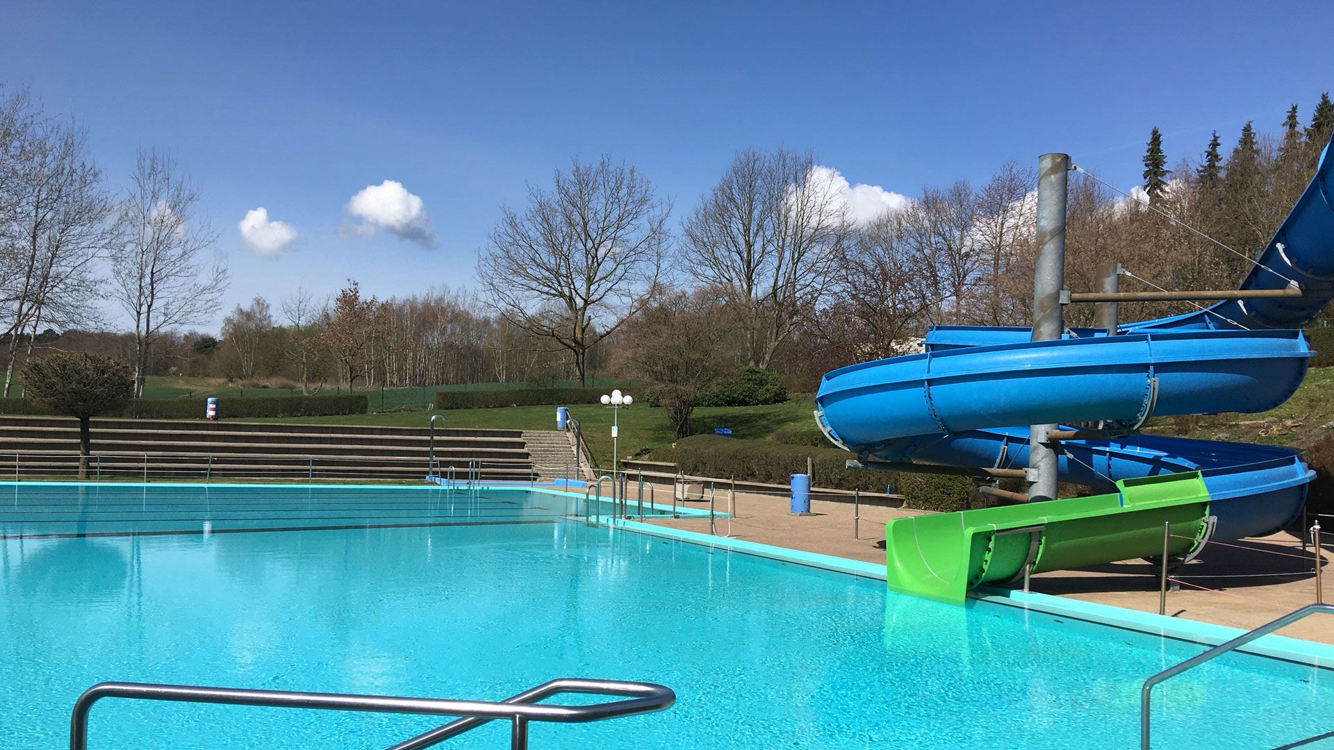 Am Sonnabend, 18. Mai, startet - wie angekündigt - die Freibadsaison im Hittfelder Freibad. | Foto: Gemeinde Seevetal
