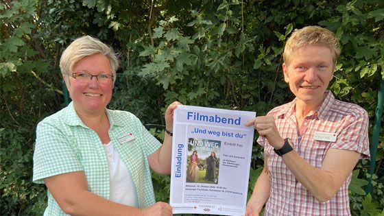 Freuen sich auf den Filmabend am 14. Oktober in der Fischhalle: Hospizleiterin Britta True (li.) und Dr. Simone Thiede vom Harburger Roten Kreuz.  | Foto: DRK-Kreisverband Hamburg-Harburg e.V