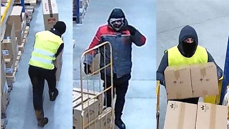Nach diesen Männern fahndet die Polizei. | Foto: Polizei