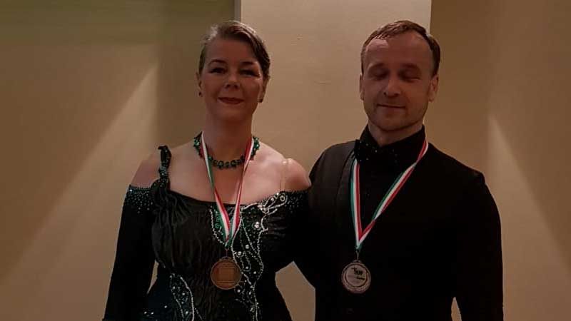 Juri und Janet Enns vom 1. TC Winsen im TSV Winsen. | Foto: ein
