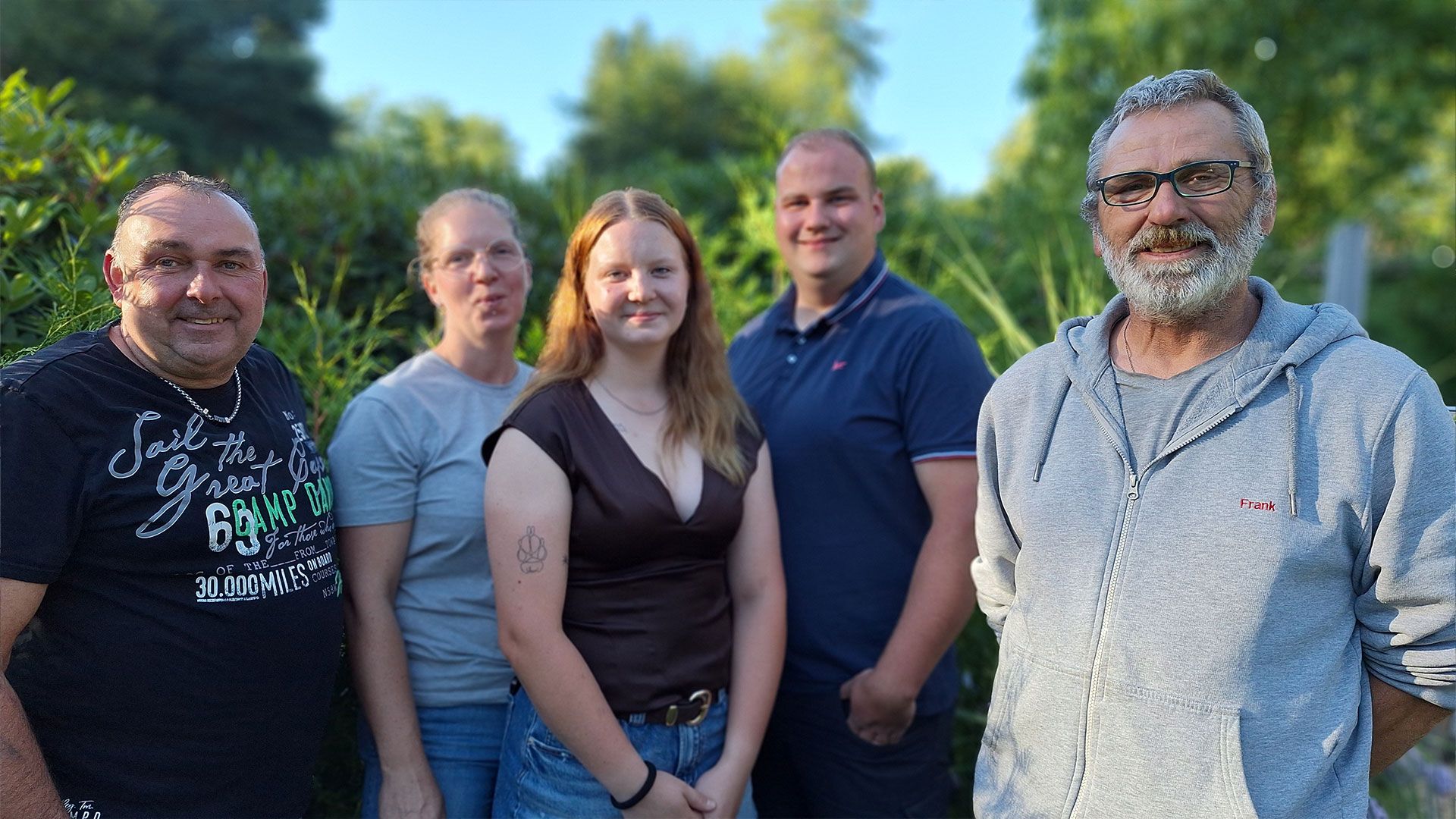 Die Königscrew: Thomas Goldberg (von links), Katharina Emme, Neeltje Bischel, Yannik Warzecha „der Lebensretter“ und Frank Berkowsky. Foto: SV Sprötze-Kakenstorf
