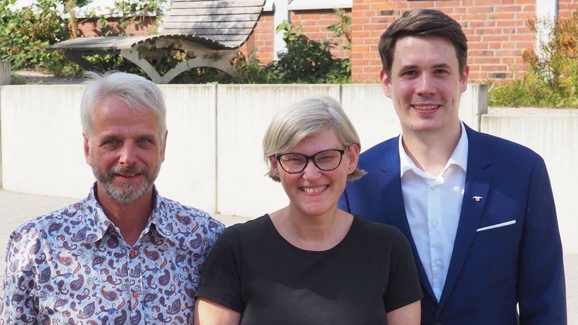Die neue SPD-Kreisvorsitzende Claudia Loss mit ihren Stellvertretern Henning Reh (links) und Sven Hey. | Foto: SPD