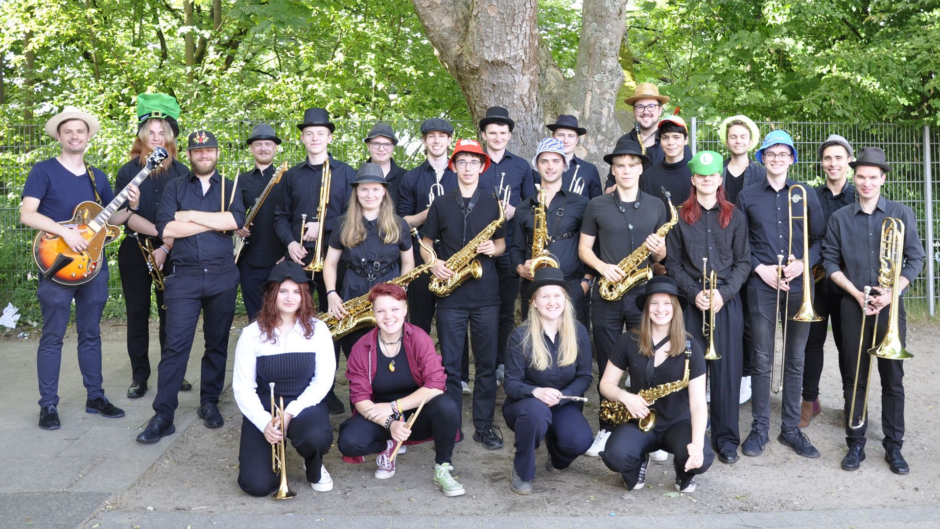 Die Funky Hats spielen als einzige Formation aus dem Süderelberaum am kommenden Sonnabend in der Heimfelder Friedrich-Ebert-Halle. | Foto: ein