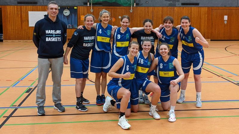 Die Basketballerinnen der Harburg Baskets suchen Verstärkung für ihr Team. | Foto: ein