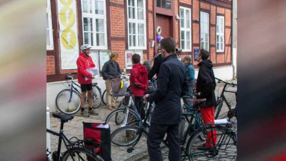 Fahrradtour am der Geschichtswerkstatt Harburg. | Foto: ein