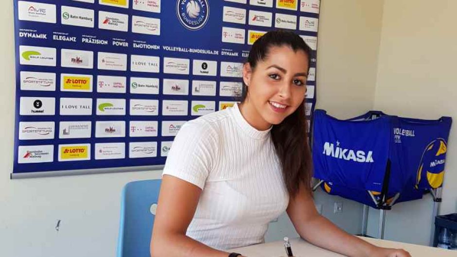 Neuzugang Jasmin Belguendouz. | Foto: ein