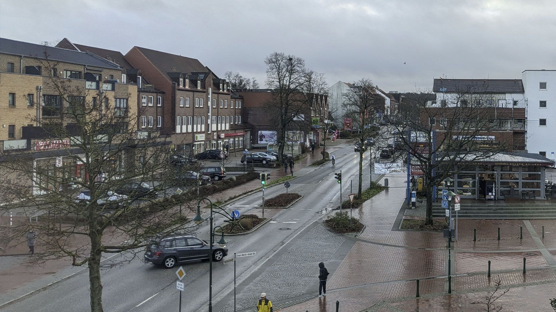 Die Bahnhofstraße in Neu Wulmstorf wird ab der kommenden Woche umgebaut. | Foto: ein