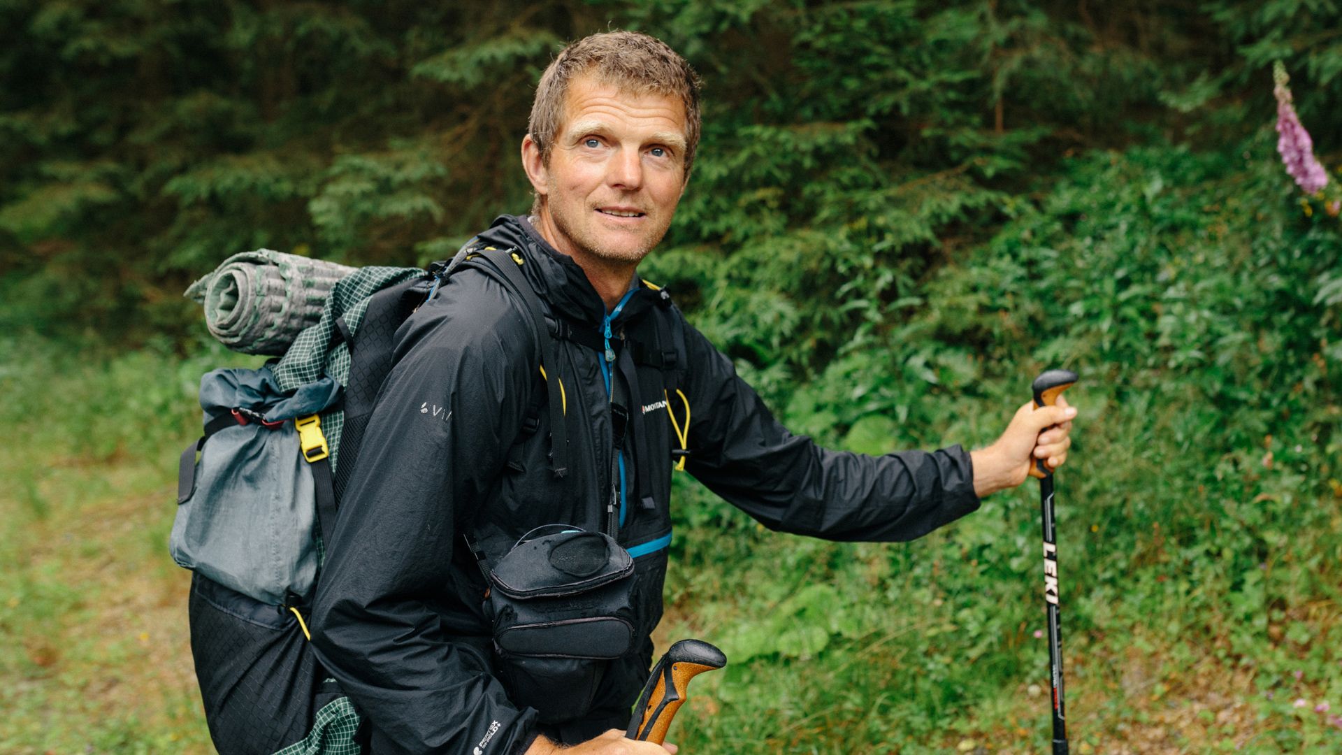 Waldwanderer Gerald Klamer hat von Marburg aus in einer großen Runde Deutschlands Wälder und Nationalparks durchquert. | Foto: Malik