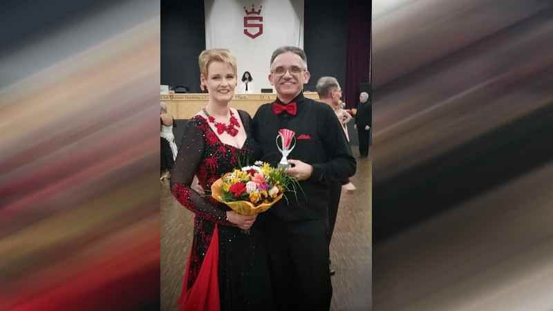 Sieg im Pokalturnier beim Club Saltatio Hamburg: Michael und Birte Panten vom 1. TC Winsen im TSV Winsen. | Foto ein