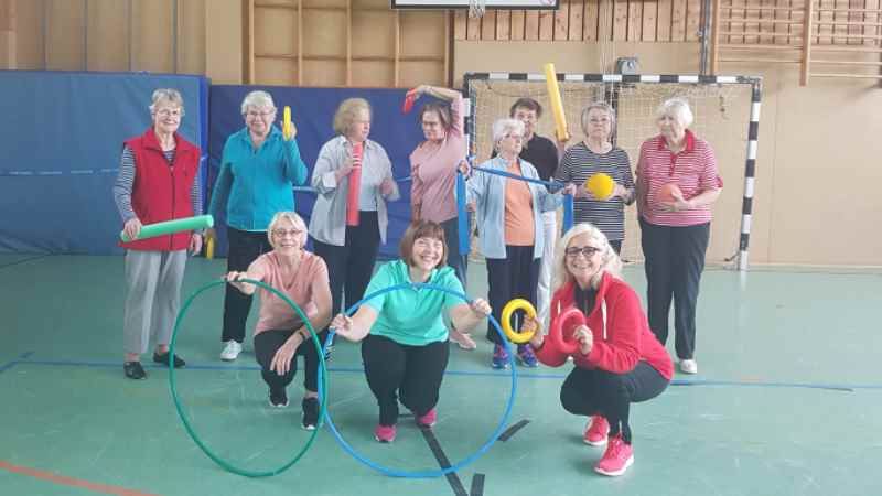 Gymnastikgruppe des DRK-Ortsvereins Vahrendorf. | Foto: ein