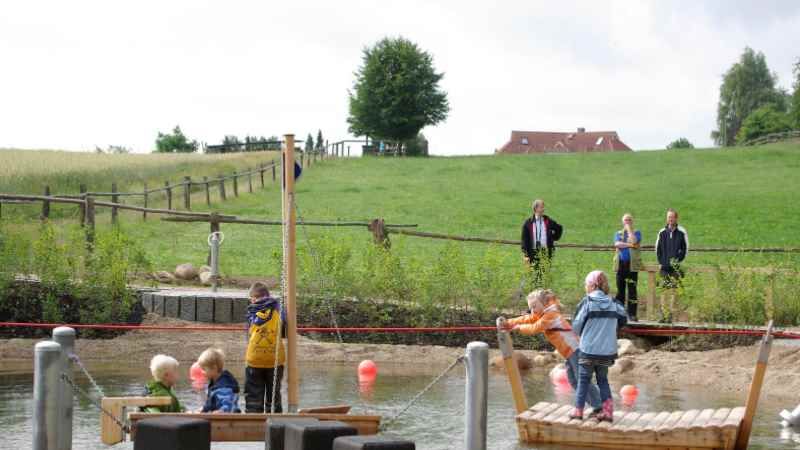 Dem Wasser auf der Spur- Wassererlebnispfad im Freilichtmuseum am Kiekeberg. | Foto: ein