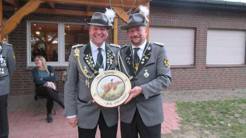 Schützen-Präsident Lars Bathke ist neuer Vizekönig in Ohlendorf. | Foto: ein