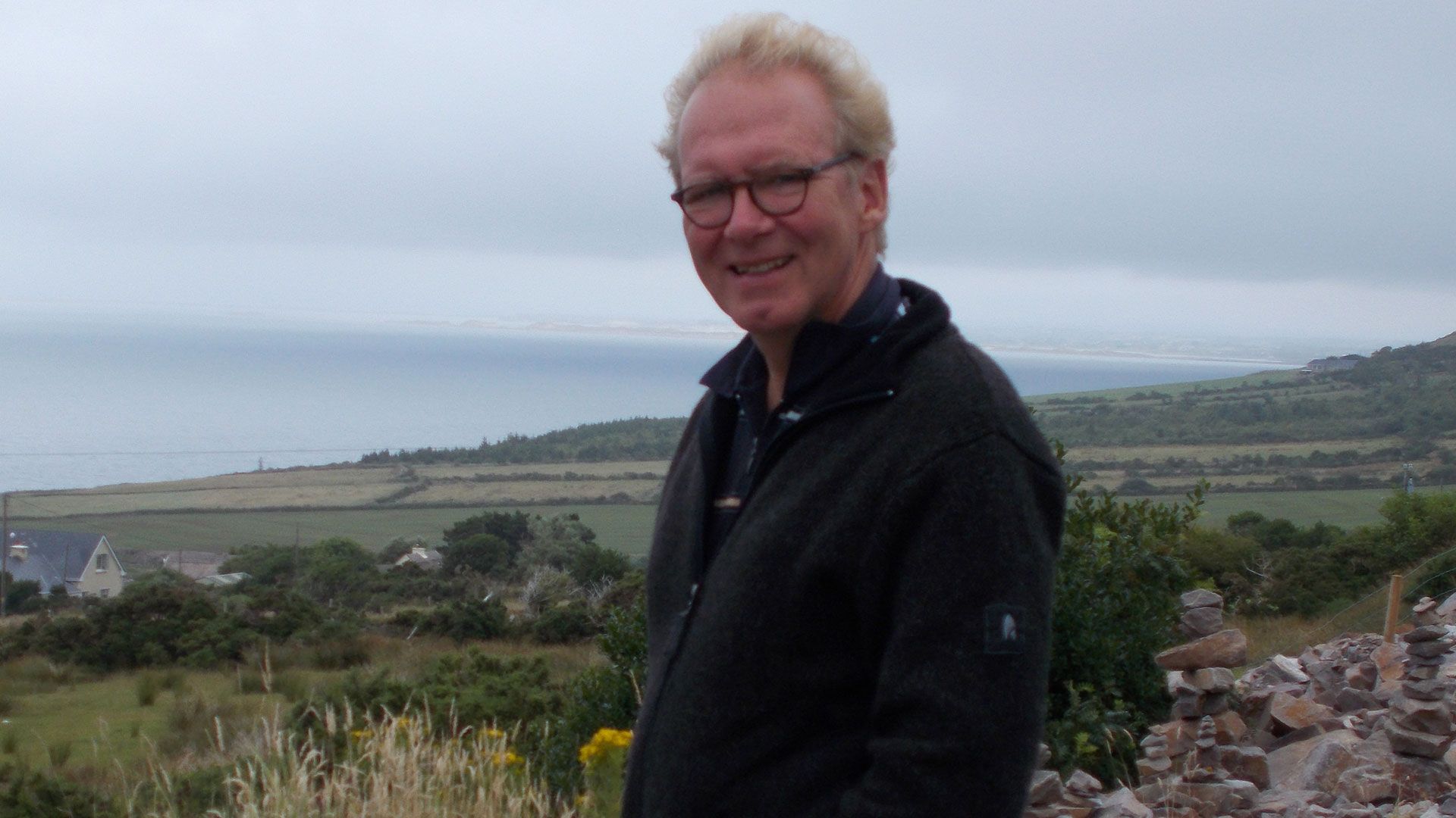 Bernd Vogel auf einer seiner Reisen in Irland. | Foto: B. Vogel