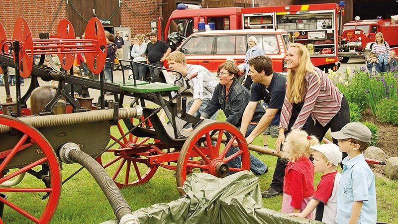 Das Feuerwehrmuseum Marxen zeigt mit seiner umfangreichen Sammlung vielfältige Einblicke in die Geschichte des Feuerwehrwesens. | Foto: ein