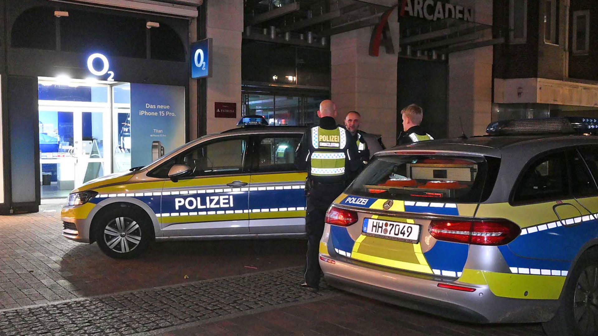 Ein Wachmann konnte schlimeres verhindern. | Foto: HamburgNews