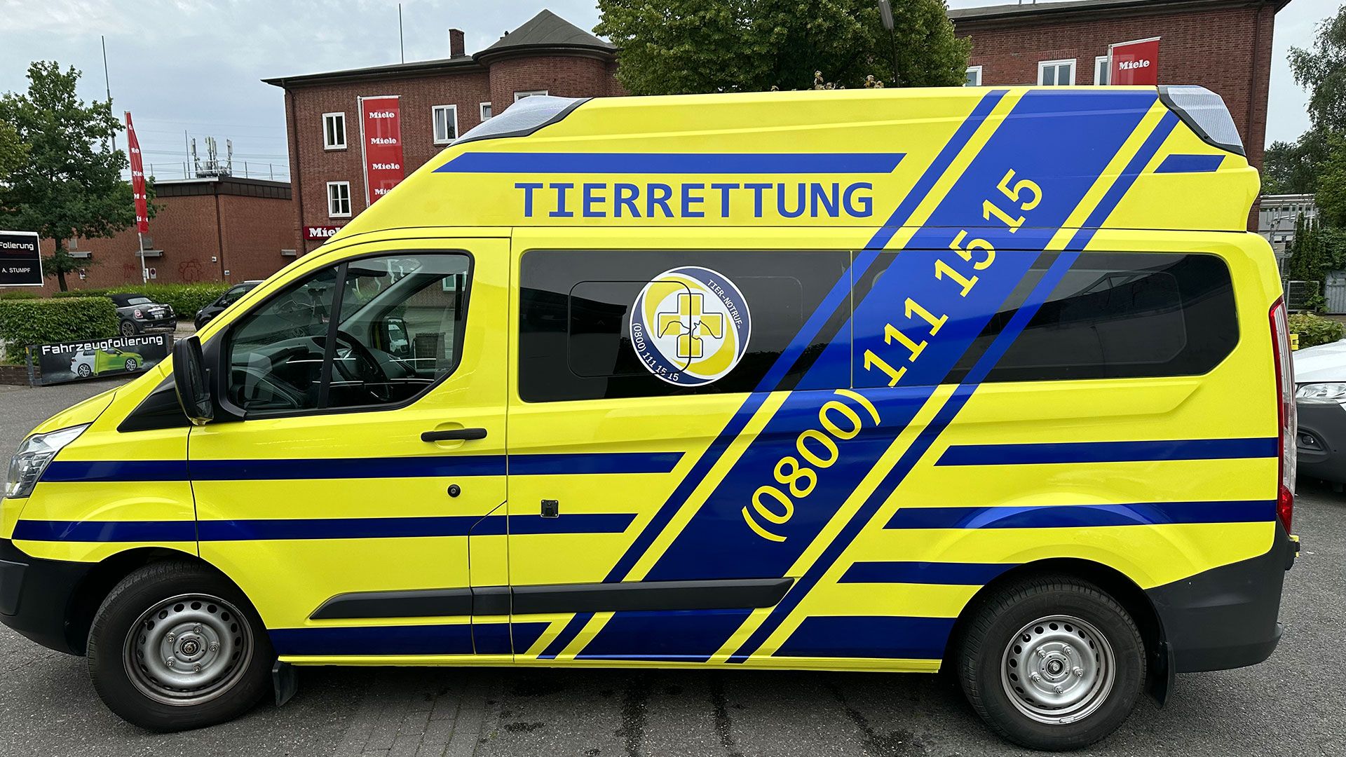 Ab sofort ist der Tierrettungswagen des Tierrettungsdienstes TIER-NOTRUF.de im Großraum Hamburg unterwegs - auch in Harburg. | Foto: ein