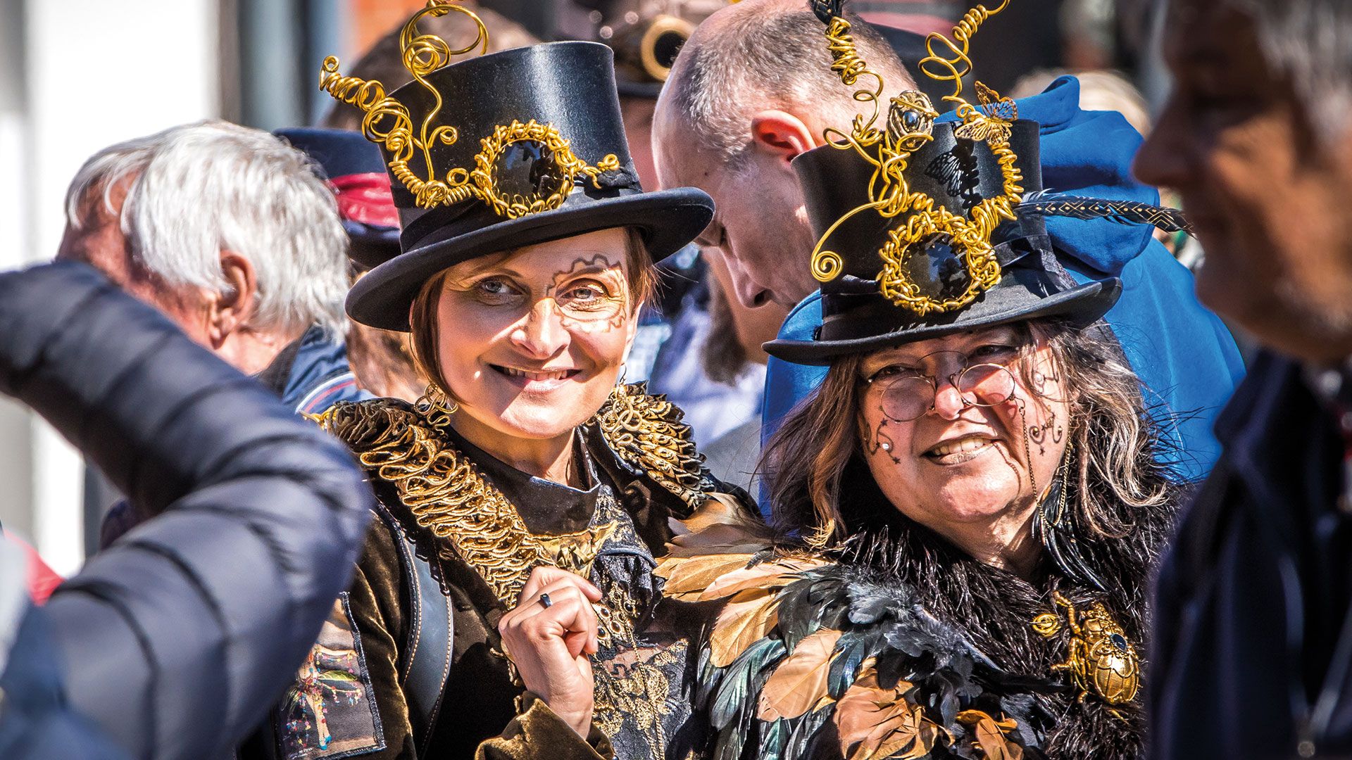 Der Aethercircus, das große Steampunk-Festival, steigt dieses Wochenende in Bustehude. Foto: Annegret Schuback
