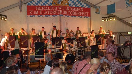 Harthauser Musi startet das 10. Oktoberfest im Kalenderjahr 2018. | Foto: Thormählen