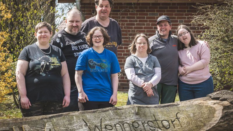 Die Bewohner des Wohnheims Wennerstorf freuen sich auf neue Mitbewohner. | Foto: ein