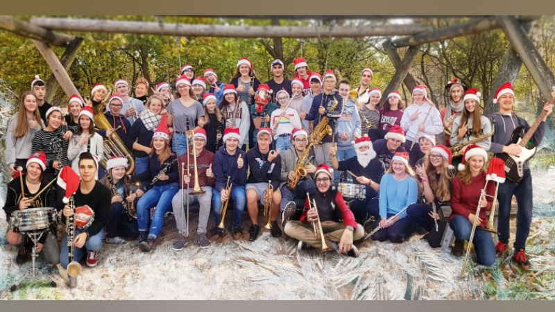 MSO Weihnachtsfoto mit allen 2019. | Foto: ein