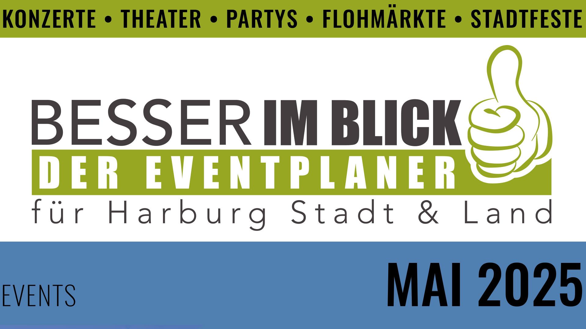 Termine satt für den Monat gibt es wieder im besser-im-blick-Eventplaner!