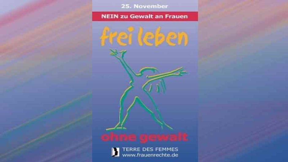 Um sichtbar zu machen, dass Gewalt gegen Frauen und Mädchen immer noch ein Thema ist, wird ab dem 26. November im Rathaus Neu Wulmstorf die Flagge der Menschenrechtsorganisation Terre des Femmes hängen mit der Aufschrift „Frei leben ohne Gewalt“. | Foto: ein