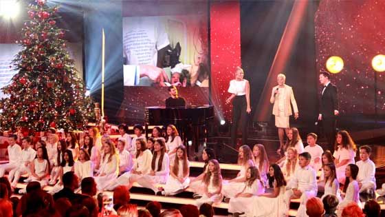 Am vergangenen Wochenende waren die kleinen Sängerinnen und Sänger des Blue Voice Kinder-Showchors live im ZDF zu sehen. | Foto: ein