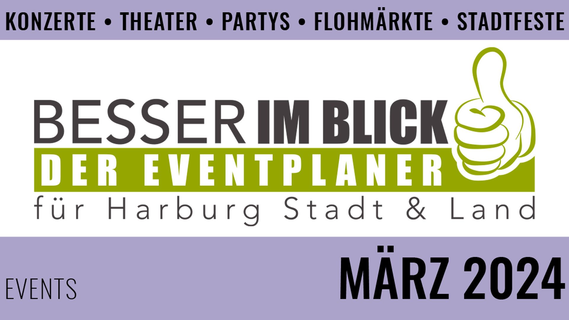 Termine satt für den Monat gibt es wieder im besser-im-blick-Eventplaner!